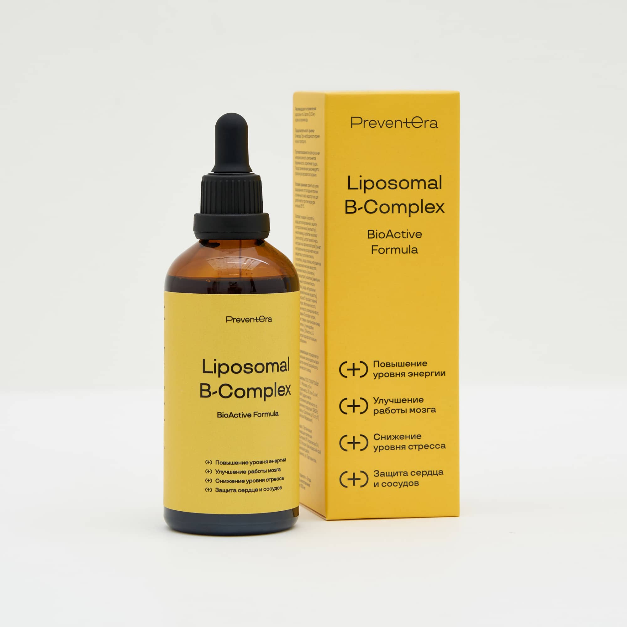 Liposomal B-Complex от PreventEra — Липосомный комплекс витаминов группы В, фото 3