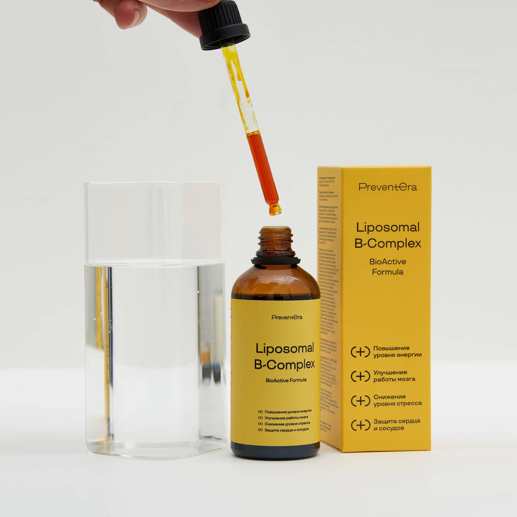 Liposomal B-Complex от PreventEra — Липосомный комплекс витаминов группы В, фото 4