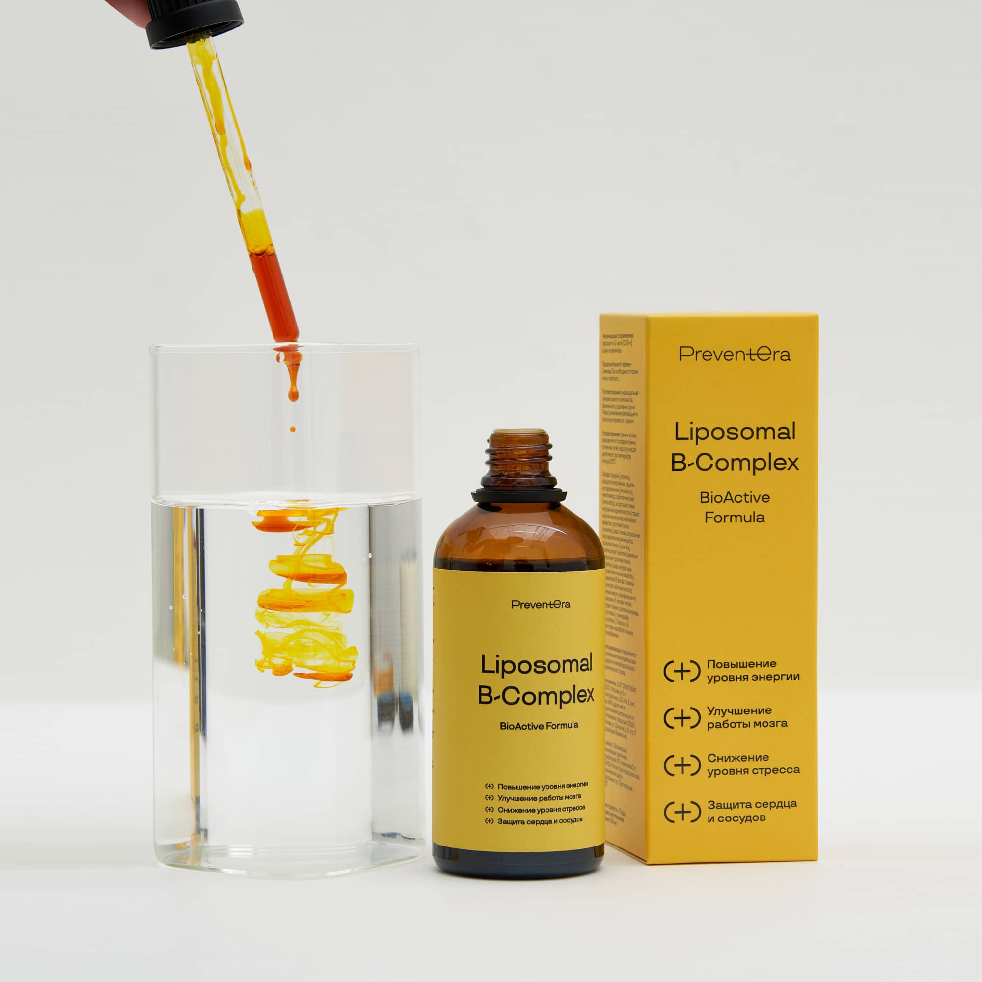 Liposomal B-Complex от PreventEra — Липосомный комплекс витаминов группы В, фото 5
